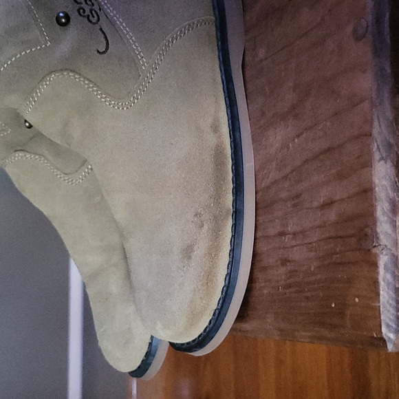 Vintage Ed Hardy Suede Tiger Boots Size 6 - Picture 2 of 11